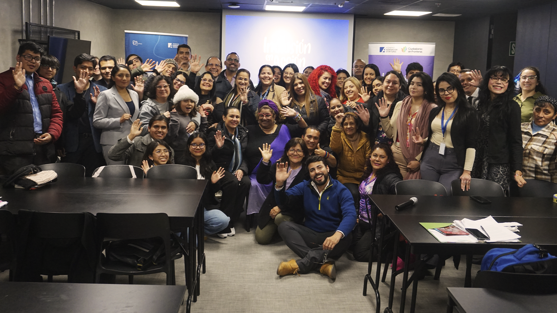 Primera edición del taller “Inclusión en Acción” reunió en Lima a 60 líderes y lideresas que trabajan con la comunidad migrante y refugiada